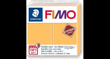 Fimo Leathereffect Boetseerklei Safraan Geel 8010-109