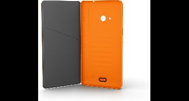 Nokia Lumia 535 Flip Shell - Oranje