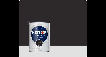 Histor Perfect Finish Lak Hoogglans 1,25 liter - Zwart