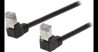 CAT5e SF/UTP Netwerkkabel RJ45 (8/8) Male - RJ45 (8/8) Male 10.0 m Zwart