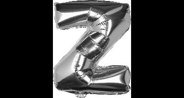Ginger Ray Pick & Mix - Folieballon letter Z - zilver
