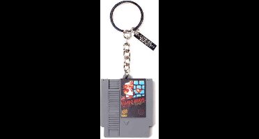 Nintendo Super Mario 3D Sleutelhanger Cartridge Grijs/Multicolours