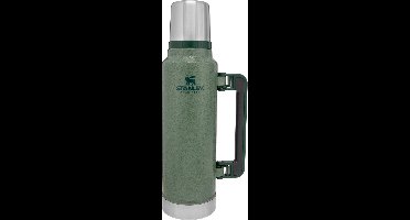 Stanley Classic Legendary Thermosfles 1.4L - Houdt 40 Uur Warm, 35 Uur Koud - Vaatwasserbestendig - Roestvrijstalen Thermoskan - Lekvrij - Hammertone Green