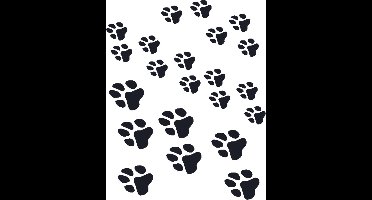 Eulenspiegel Schmink sjabloon Hondenpootjes / Paws