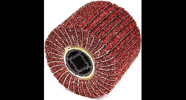 Nylon Web Schuurcylinder Met Schuurlamellen K80 voor Satineermachine