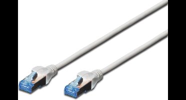 Digitus UTP-kabels CAT 5e F-UTP Patchkabel, PVC, AWG 26/7, Länge 20m, Farbe grau