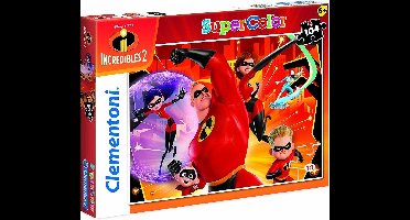 Clementoni Supercolor Puzzel Incredibles 2 104 Stukjes (27106)