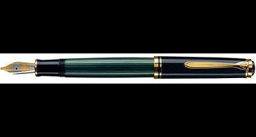 Pelikan Souverän M600 - Vulpen - Medium penpunt - Zwart/Groen