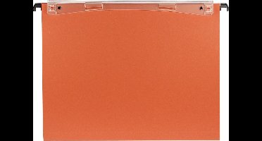 Esselte Orgarex Dual Verticale Hangmap - A4 - 25 stuks - Oranje - Voor Thuiswerken - Ideaal Voor Thuiskantoor