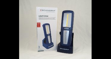 Scangrip - Handlamp - Uniform Led - Waterdicht - 500 Lumen - Oplaadbaar