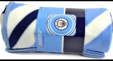 Manchester City Deken - Fleece - 125 x 150 cm
