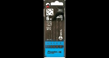 Piranha HSS metaalboren cassette, 6 stuks 2 - 8mm X56010