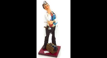 Huisarts – man - dokter - beeldje – beroepen – professions – Guillermo Forchino – 10x10x24 cm