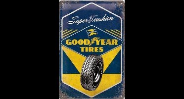 Wandbord - Good Year Tires - 20x30cm