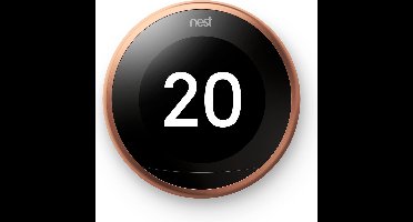 Google Nest Learning Thermostat - Slimme thermostaat - Koper