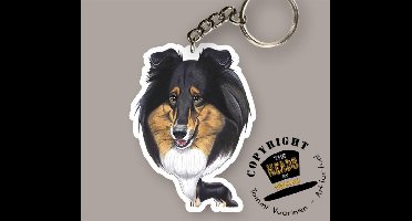 Sleutelhanger Hond Schotse Collie