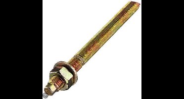 Fischer 10x Ankerstange RG M 16 x 250 mm galvanisch verzinkt Stahlgüte 5.8 - 050288