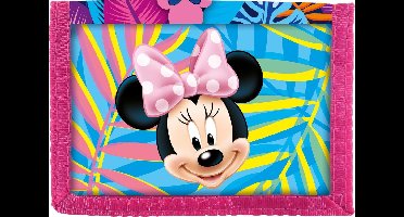 Disney Minnie Mouse Spring Palms - Portemonnee - 12.5 x 8.5 cm - Multi
