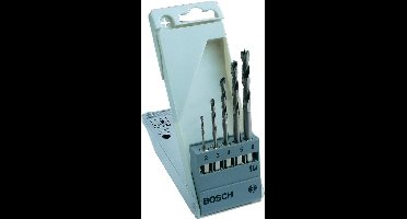 Bosch Accessories 2608595525 Hout-spiraalboorset 5-delig 2 mm, 3 mm, 4 mm, 5 mm, 6 mm 1/4 (6.3 mm) 1 set(s)