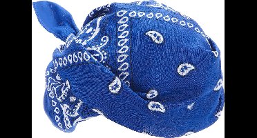 Vegaoo - Blauwe bandana