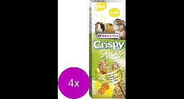 Versele-Laga Crispy Sticks Cavia&Chinchilla Citrus - Knaagdiersnack - 4 x 2x55 g