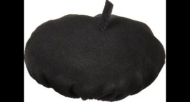 Vegaoo - Traditionele zwarte baret