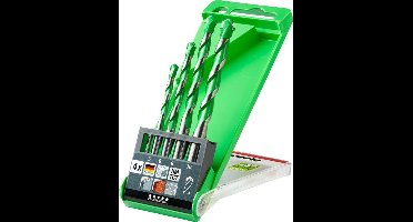 kwb 052800 40CR-staal Graniet boren 4-delig 5 mm, 6 mm, 8 mm, 10 mm Cilinderschacht 1 set(s)