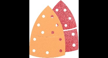 Bosch - 25-delige schuurbladset 102 x 62, 93 mm, 3x40, 6x80, 3x120, 3x180, 2x40, 2x80, 4x120, 2x180