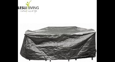 Lesliliving - Zitgroepbeschermhoes XL - Grijs