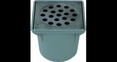 Effast Vloerput met onderuitlaat 200 x 200 mm