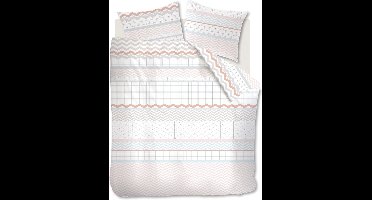 Ambiante Mila Dekbedovertrek - Litsjumeaux - 240x200/220 cm - Pastel