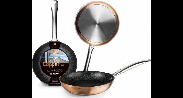 Ibili Natura Copper Koekenpan Ø 26 cm.