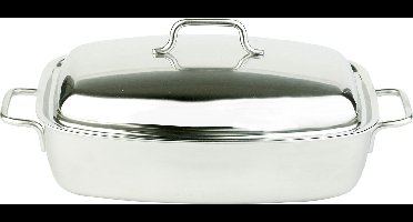 Demeyere Apollo Braadpan - Ovaal - Met hoge deksel - 32x21 cm