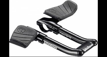 FSA Vision Mini TT Clip-On Opzetstuur, zwart/wit