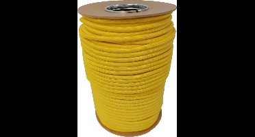 50 meter Elastisch Touw - Geel- 8mm - elastiek op rol
