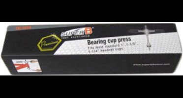Gereedschap superb balhoofd cup en  lager pers - ZWART