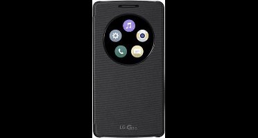 LG Quick Circle Case - Hoesje voor LG G3s - Zwart (LET OP: Niet geschikt voor de gewone LG G3)
