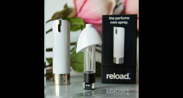 Reload parfumverstuiver - Navulbaar voor onderweg - Wit - 5 ml