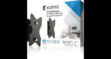 Konig muurbeugel voor TV's tot 42 inch