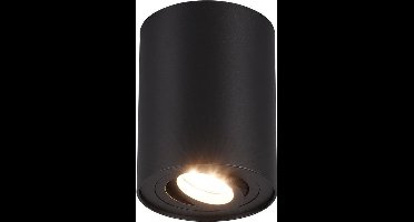 TRIO COOKIE - Plafondlamp - Zwart mat - excl. 1x GU10 35W