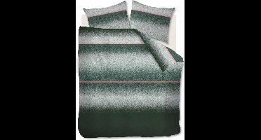 At Home by Beddinghouse Camden Dekbedovertrek - Katoen - 200x200/220 cm - Groen