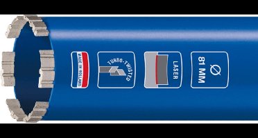 Carat Laser Diamantboor Ø151X400Xm30, Beton Master - Em15140050