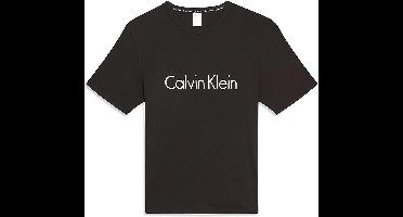 Calvin Klein - T-Shirt Ronde Hals Zwart met CK Logo - S