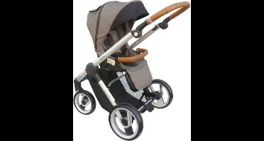 XQC - Mutsy EVO - Hoes voor Kinderwagen Duwstang - Cover voor Veiligheidsbeugel - Cognac