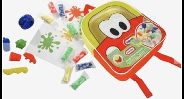 Little Tikes Rugzak met Klei - Klei - Tas - Kinderspeelgoed - Rugtas - Speeltas - vormpjes