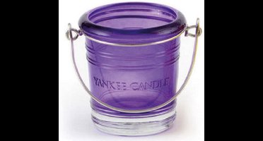 Yankee Candle Votive Holder Bucket Purple