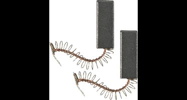 Universeel (00154740) Koolborstelset geschikt voor Bosch/Siemens wasmachines - Gelijk aan model: 154740 - OEM kwaliteit, 5x12,5x36 mm, perfecte vervanging voor versleten koolborstels