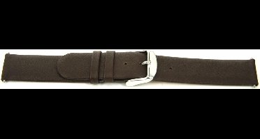 Horlogeband F300 Classic Bruin Leer 18x18 mm