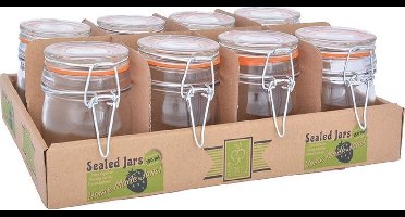Inmaakbokalen 150 ml - set van 8 stuks