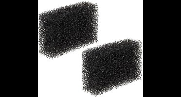 Eulenspiegel - Stipple Sponge - Stoppel Sponsje - Make-up Sponsje - Zwart - 2 stuks